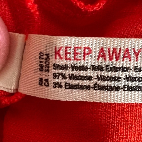 FREE PEOPLE Intimately V-Neck Wire Front Low Back Bodysuit Red NWT Size Large - Picture 9 of 12